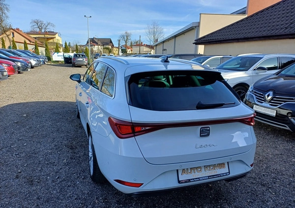 Seat Leon cena 79999 przebieg: 155000, rok produkcji 2021 z Dobra małe 232